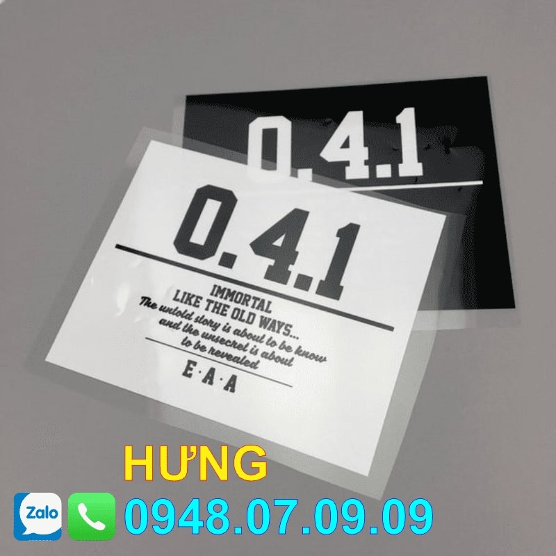 Nhãn ép chuyển nhiệt