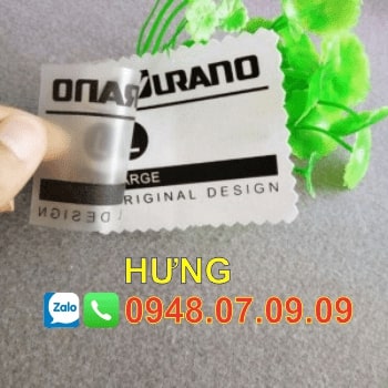 tag ép nhiệt