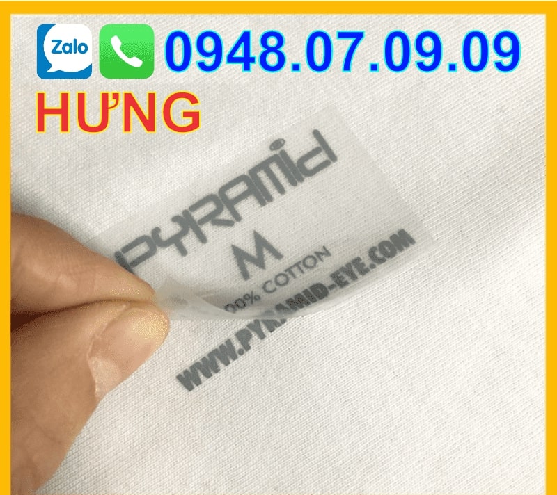 Mác hiệu ép nhiệt