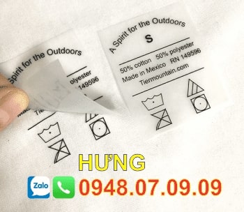 tag ép nhiệt