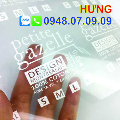 Mác ép nhiệt quần áo