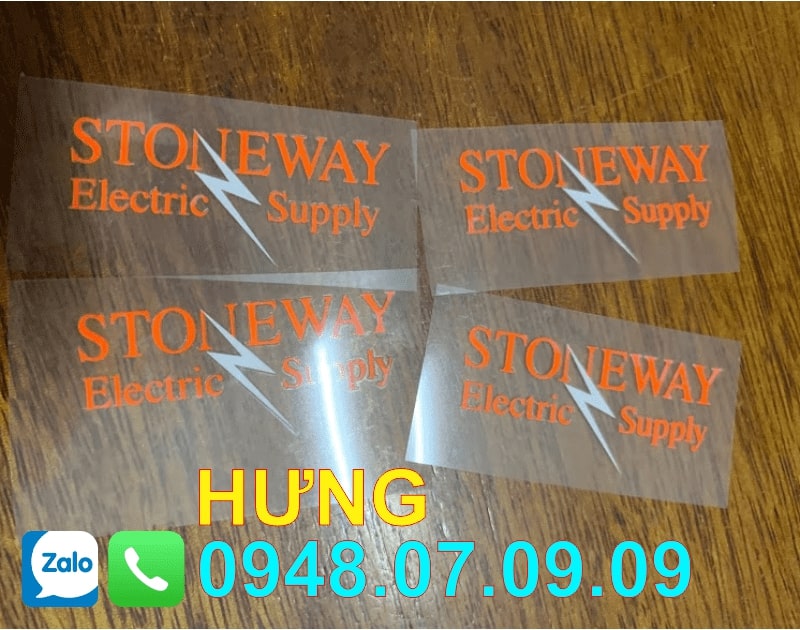 Tem mác ép nhiệt quần áo