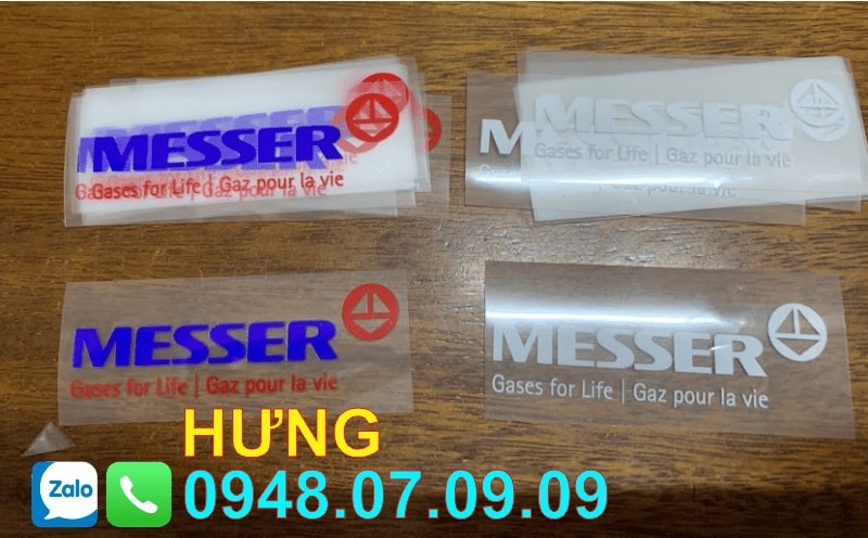 Tem mác ép nhiệt quần áo