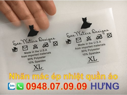 tag ép nhiệt