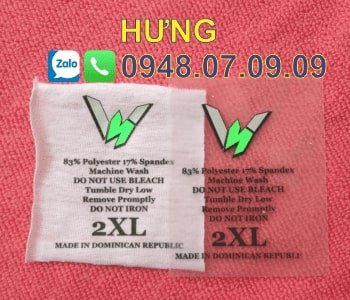 mác nhiệt, mác nhiệt quần áo