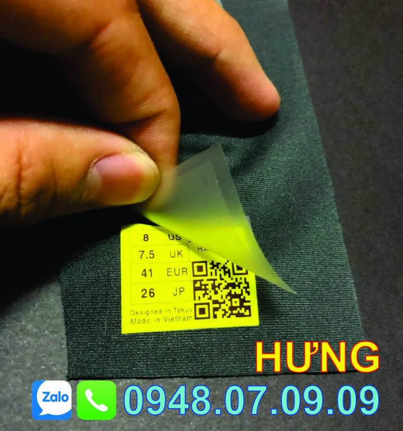 Logo ép nhiệt quần áo