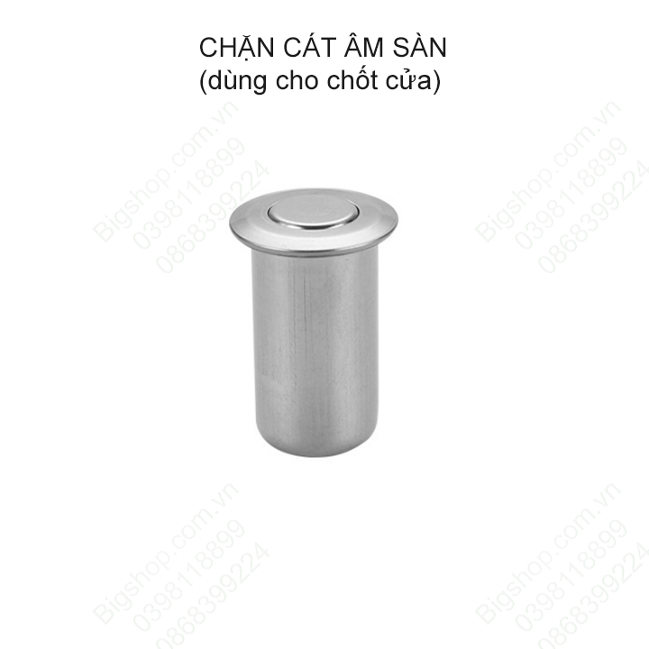 Chốt chặn cửa âm bằng inox 304, loại 6 inch, chặn cát-chặn bụi bẩn âm ...