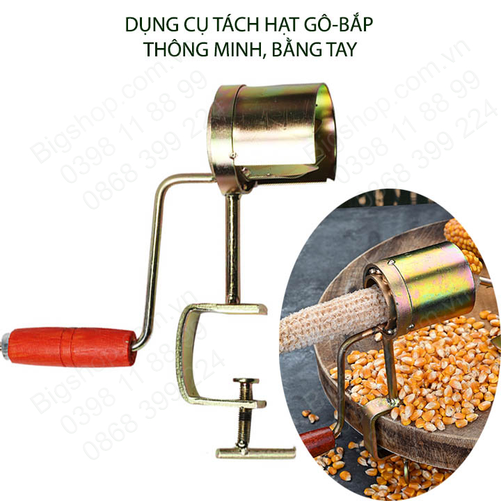 Dụng cụ tách hạt ngô thông minh bằng tay