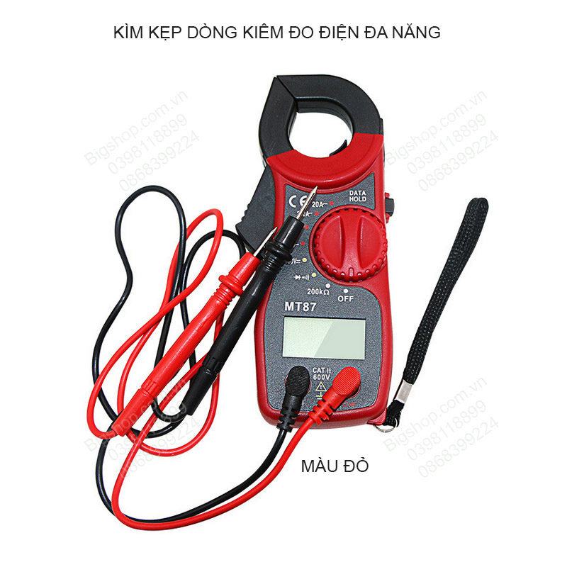 Kìm kẹp đo dòng điện kiêm đồng hồ đo điện đa năng MT87