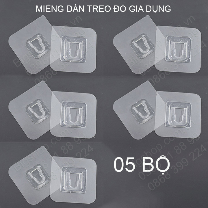 Miếng móc dán treo đồ gắn tường đa năng tiện dụng, đỡ ổ cắm điện, cục phát wifi, tranh ảnh không cần khoan