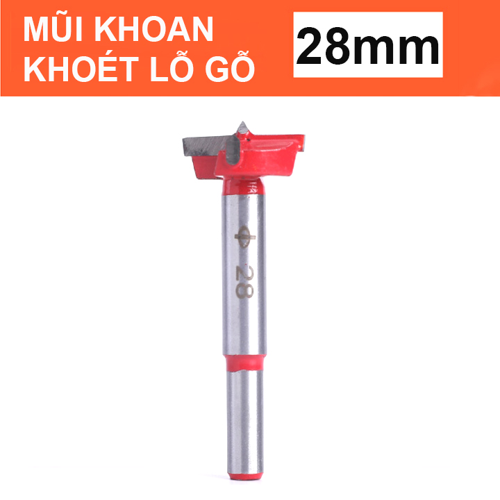 Mũi khoan khoét lỗ gỗ, loại tốt 4 cạnh, có nhiều kích thước cho khách lựa chọn