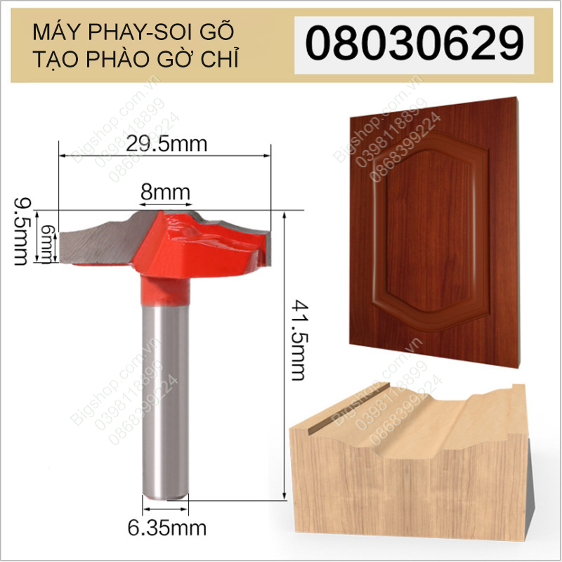 Mũi soi-phay gỗ tạo gờ phào chỉ các loại