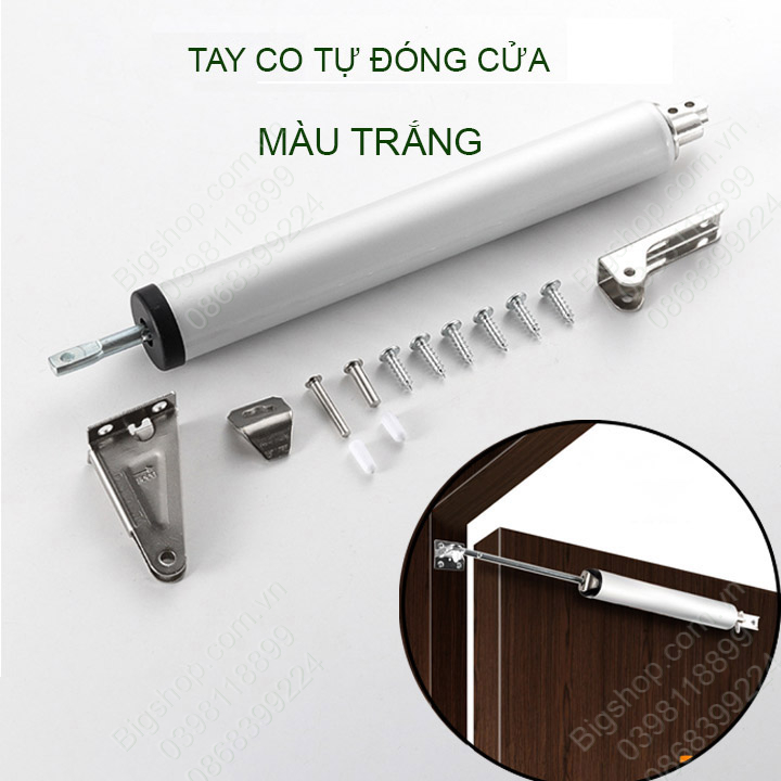 Tay co tự đóng cửa, chịu tải trọng lên tới 35kg