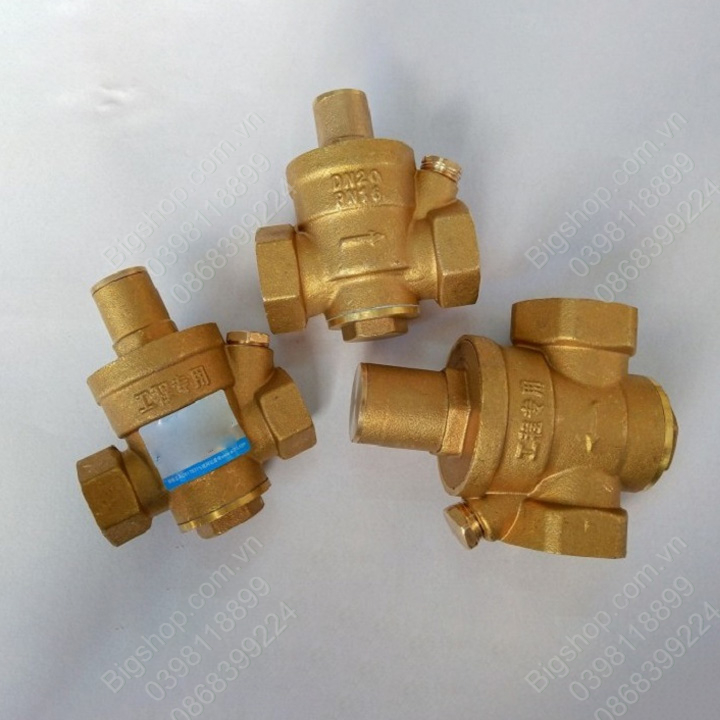 Van điều chỉnh giảm áp suất nước DN15, DN20, DN25 tùy chọn