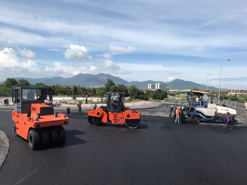 Công nghệ vật liệu mới trên thế giới bê tông nhựa Asphalt màu