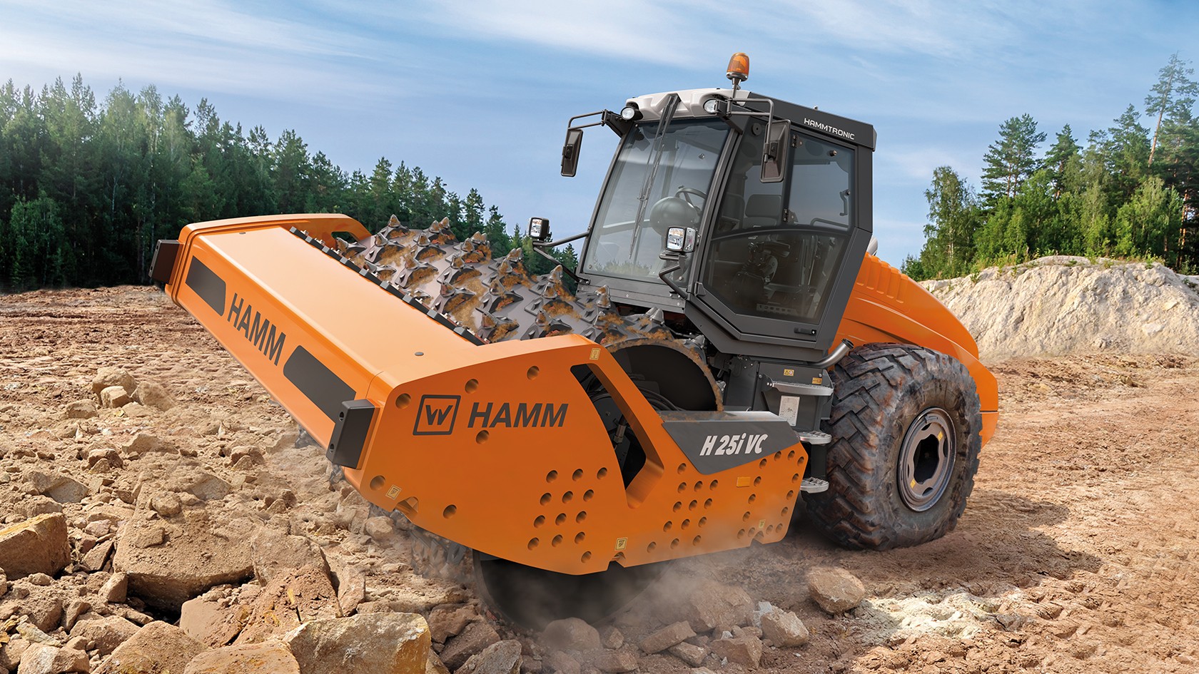 Xe Lu HAMM: Đỉnh cao công nghệ Đức cho mọi công trình cầu đường