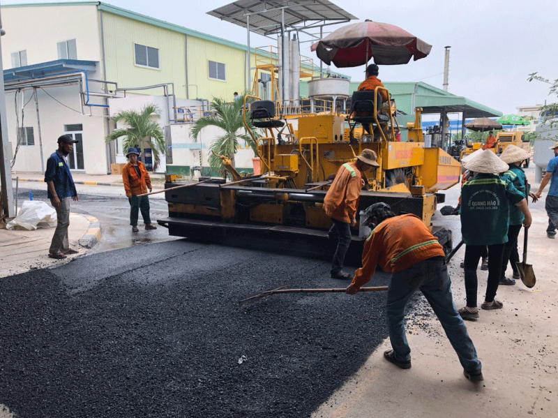 Quy trình thi công mặt đường bê tông nhựa đảm bảo chất lượng và thẩm mỹ cao