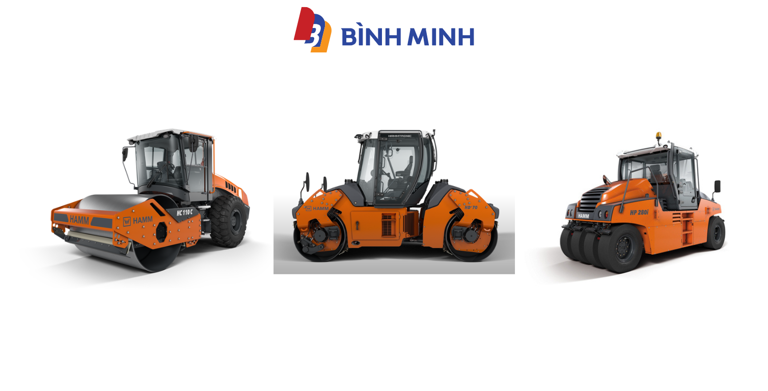 7 CÁCH CHỌN VÀ SỬ DỤNG TỪNG DÒNG MÁY LU HAMM PHÙ HỢP