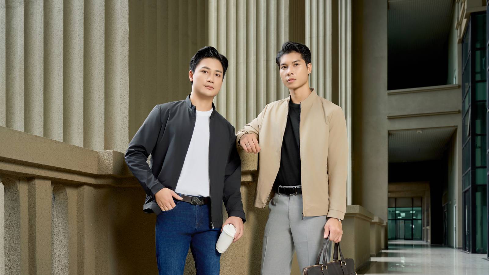 ÁO KHOÁC NAM MÙA ĐÔNG: LỰA CHỌN GIỮA ẤM, NÂNG TẦM PHONG CÁCH