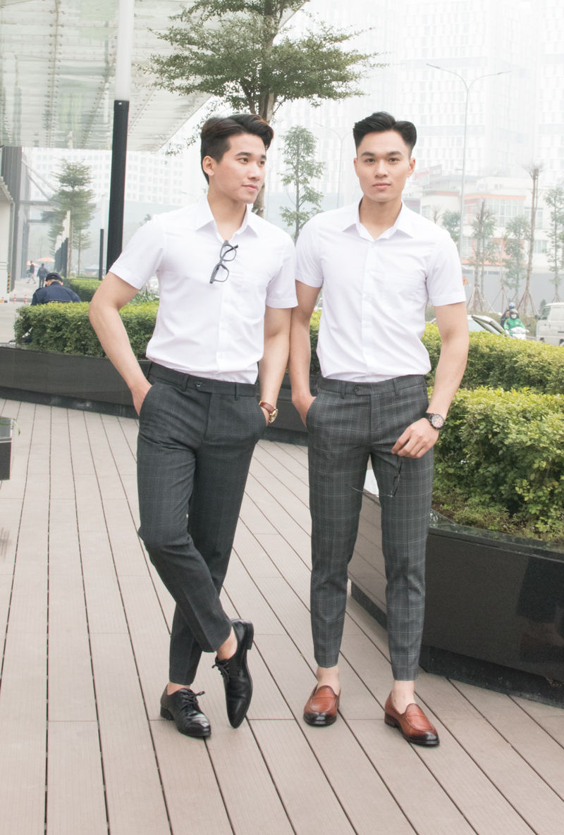 Mẫu áo sơ mi cho chàng thêm lịch lãm