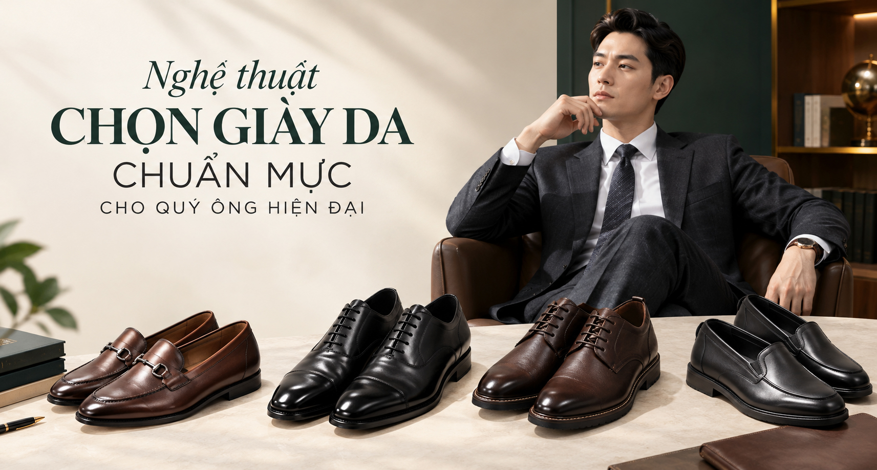Nghệ thuật chọn giày da chuẩn mực cho quý ông hiện đại