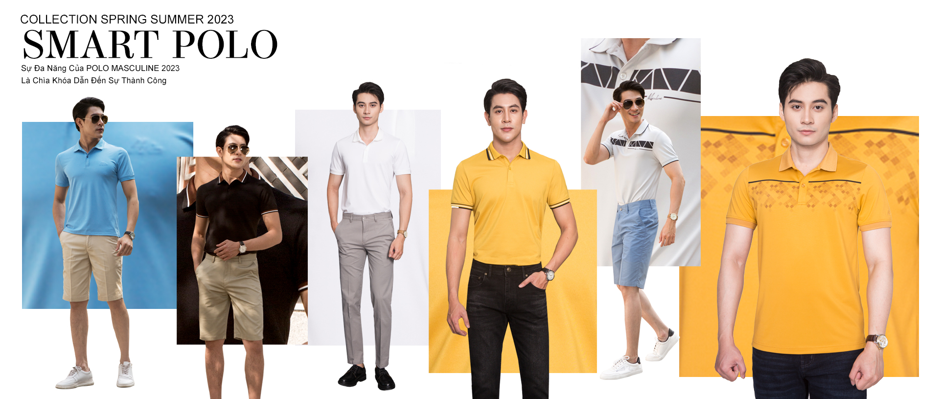 RA MẮT BST MÙA XUÂN HÈ – ÁO POLO MASCULINE CAO CẤP