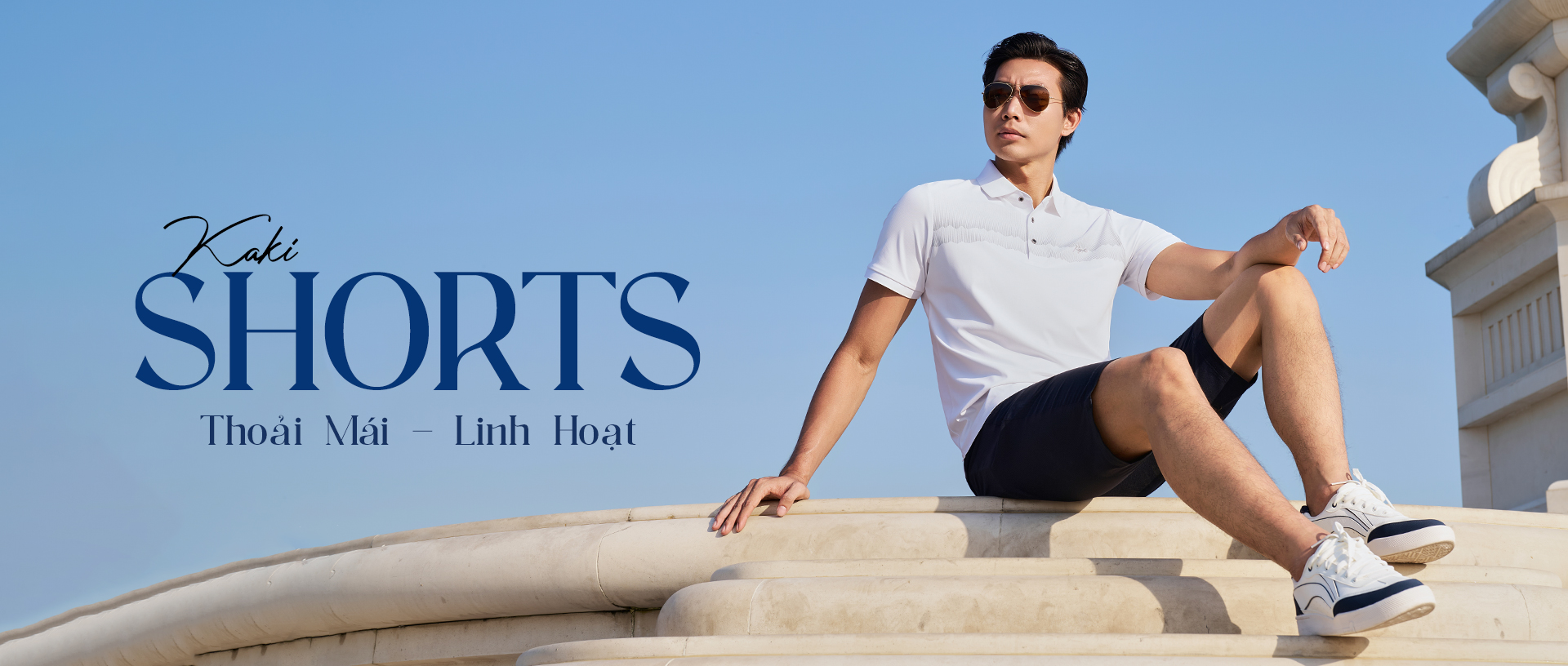 Quần Short Kaki Nam Cao Cấp Masculine - Đắng cấp phải mạnh