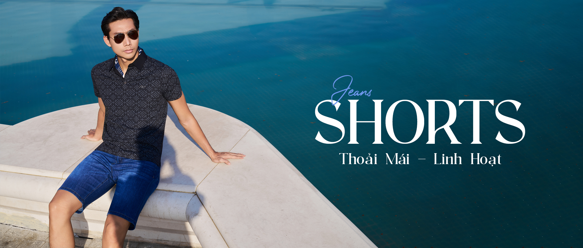 Quần Short Jean