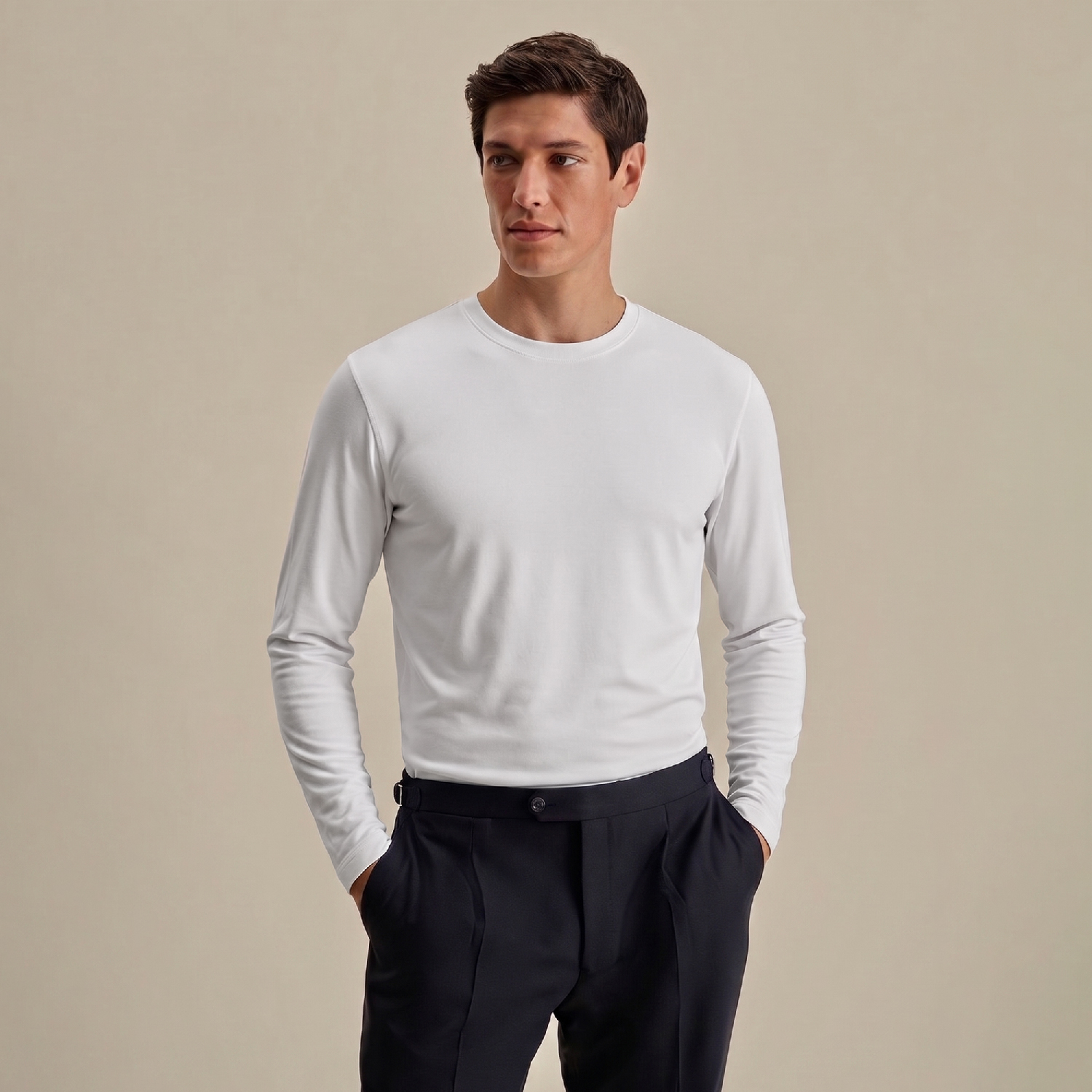 Áo Giữ Nhiệt Nam Cotton Masculine Regularfit AN600