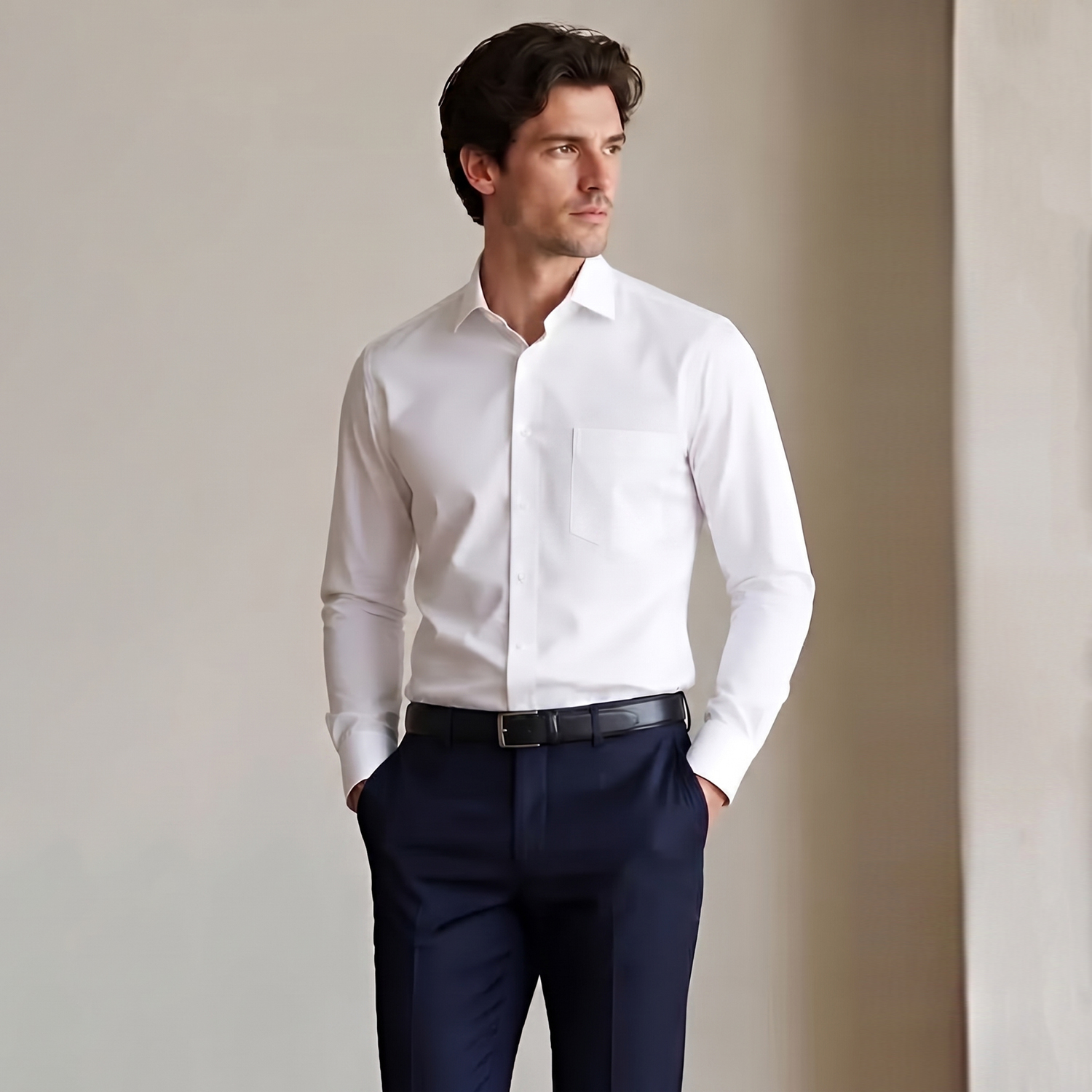 Áo Sơ Mi Nam Modal Masculine Regularfit SMR600