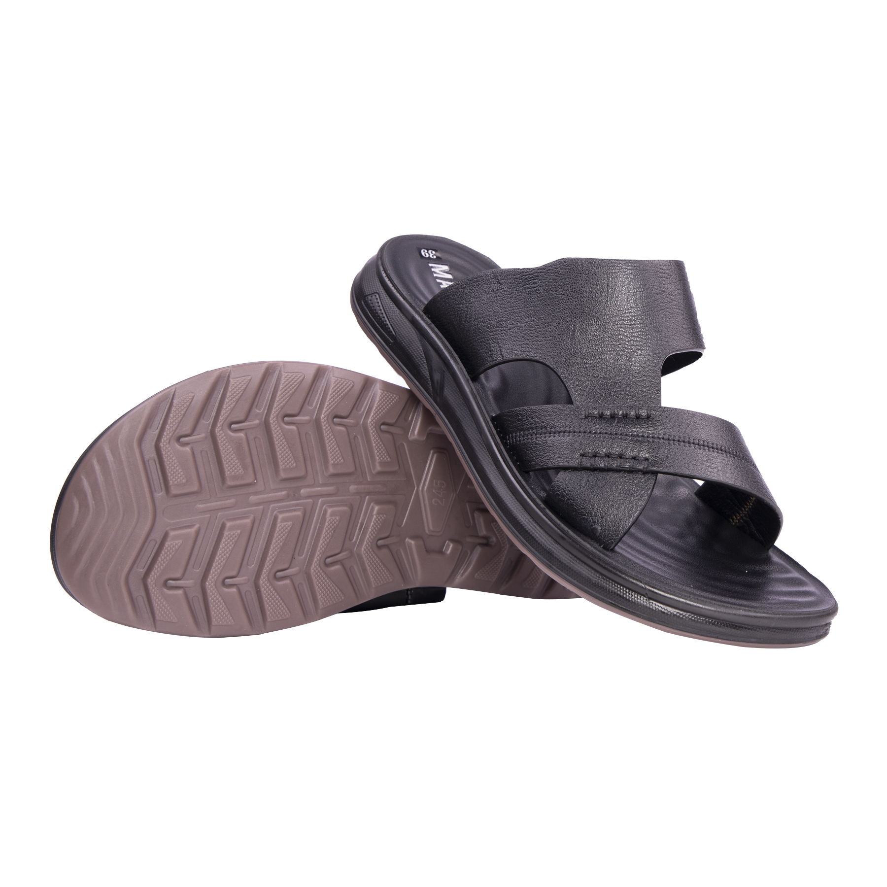 Dép Da Nam Trung Tuổi Masculine MDL600