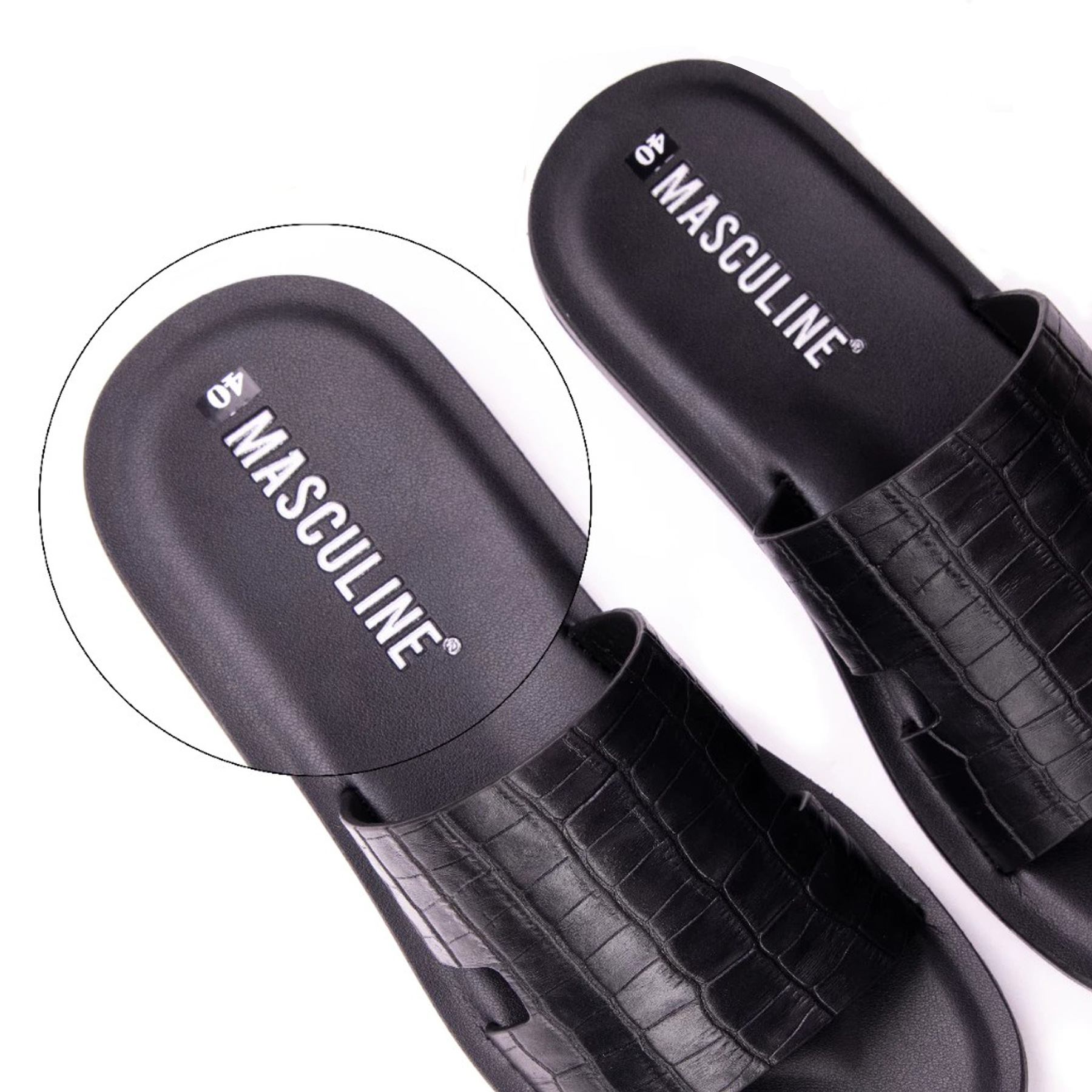 Dép Da Nam Trẻ Masculine MDL603