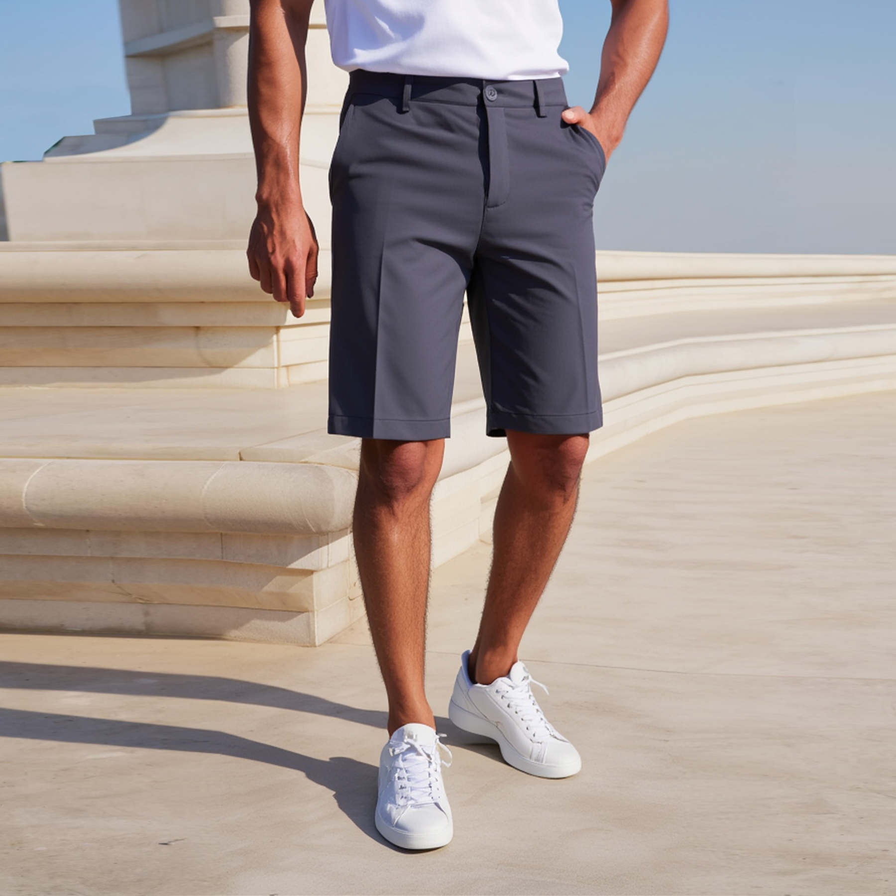 Quần Short Gió Nam Masculine Regular Fit MSG601