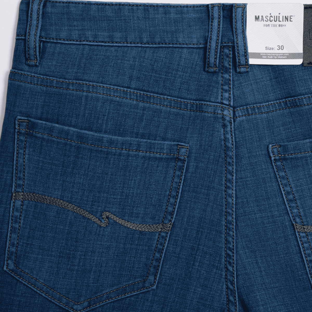 Quần Jeans Nam Masculine Regular MJRC52