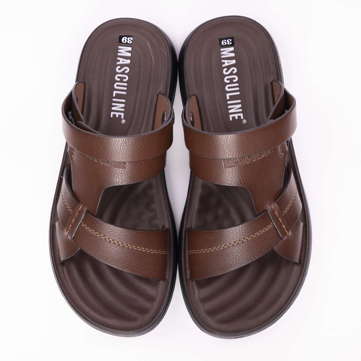 Dép Da Nam Trung Tuổi Masculine MDL609