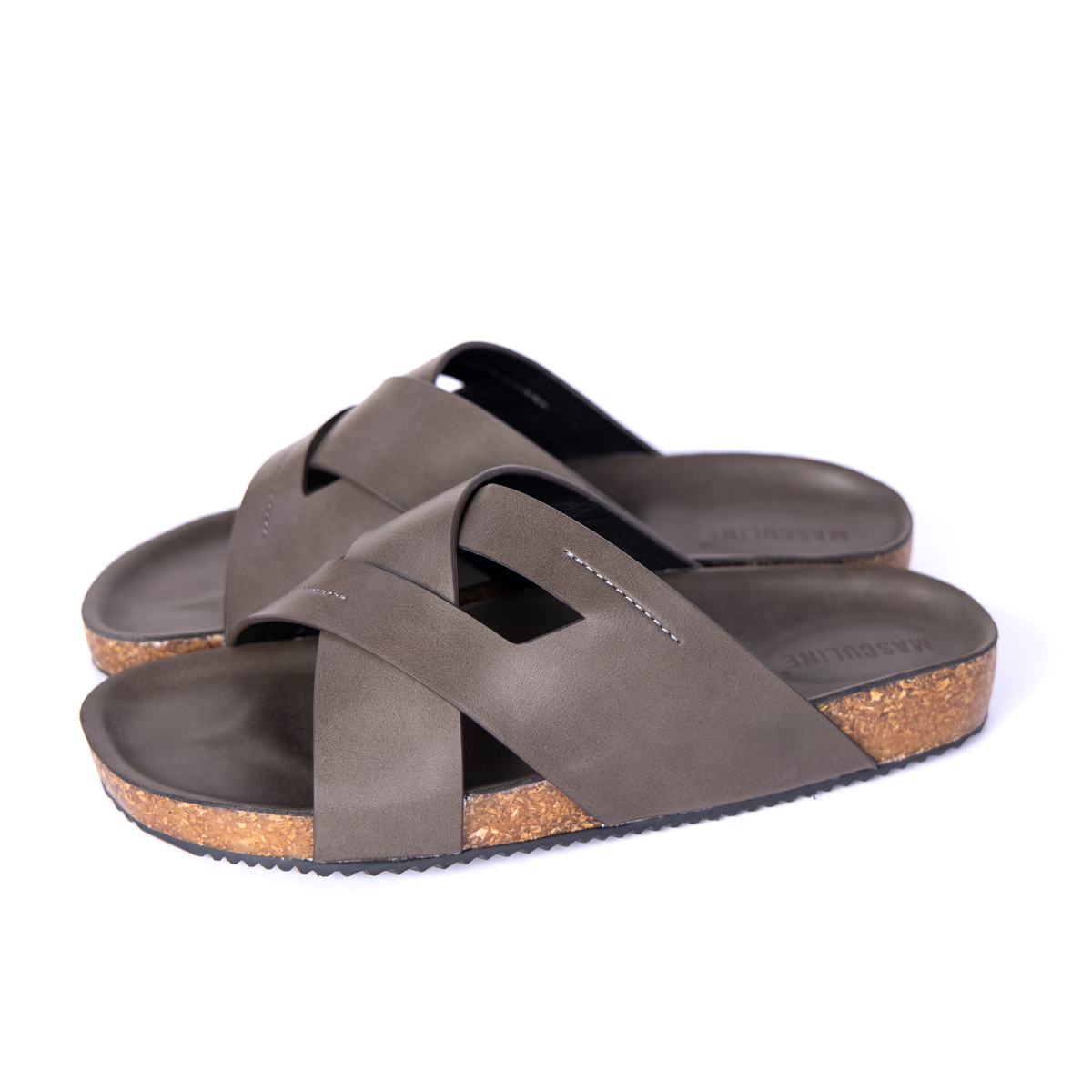 Dép Da Nam Trẻ Masculine MCT519