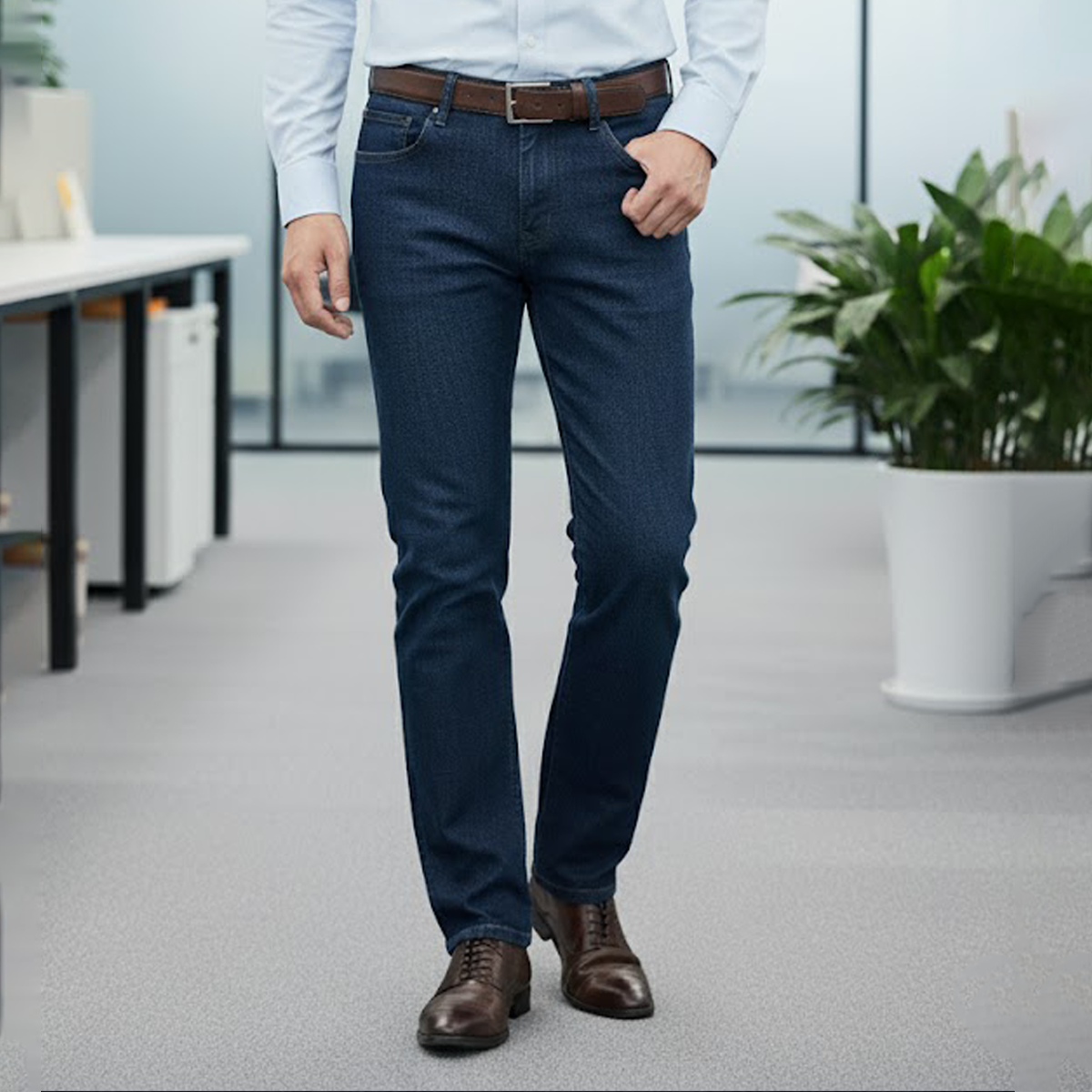 Quần Jeans Nam Masculine Regular MJRC55