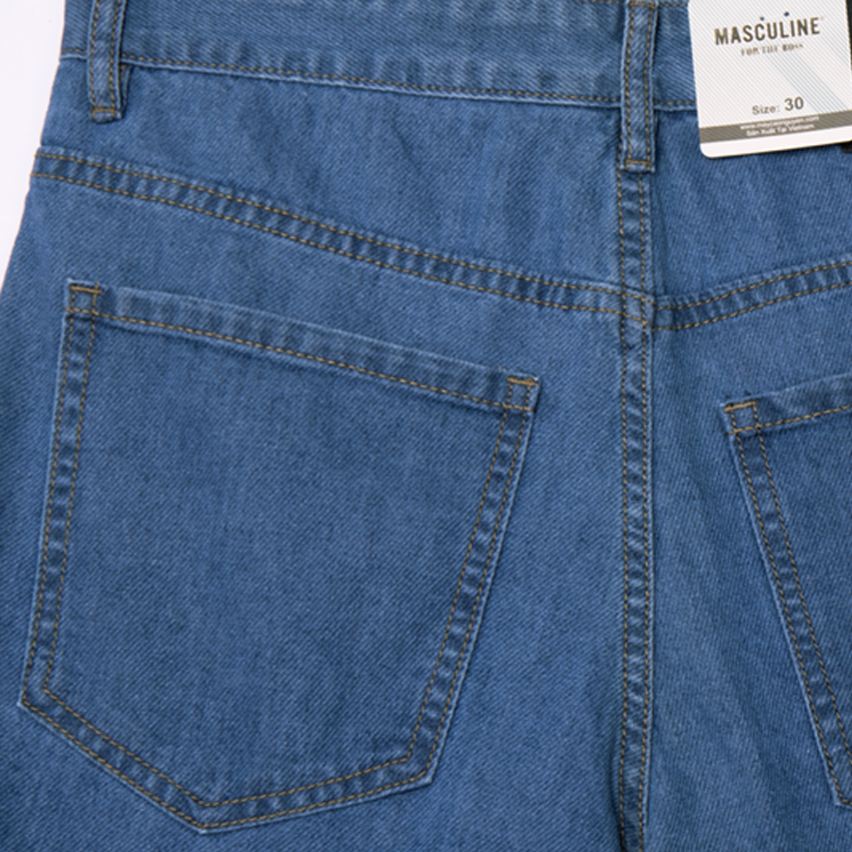 Quần Short Jeans Nam Masculine Regular MSJT60