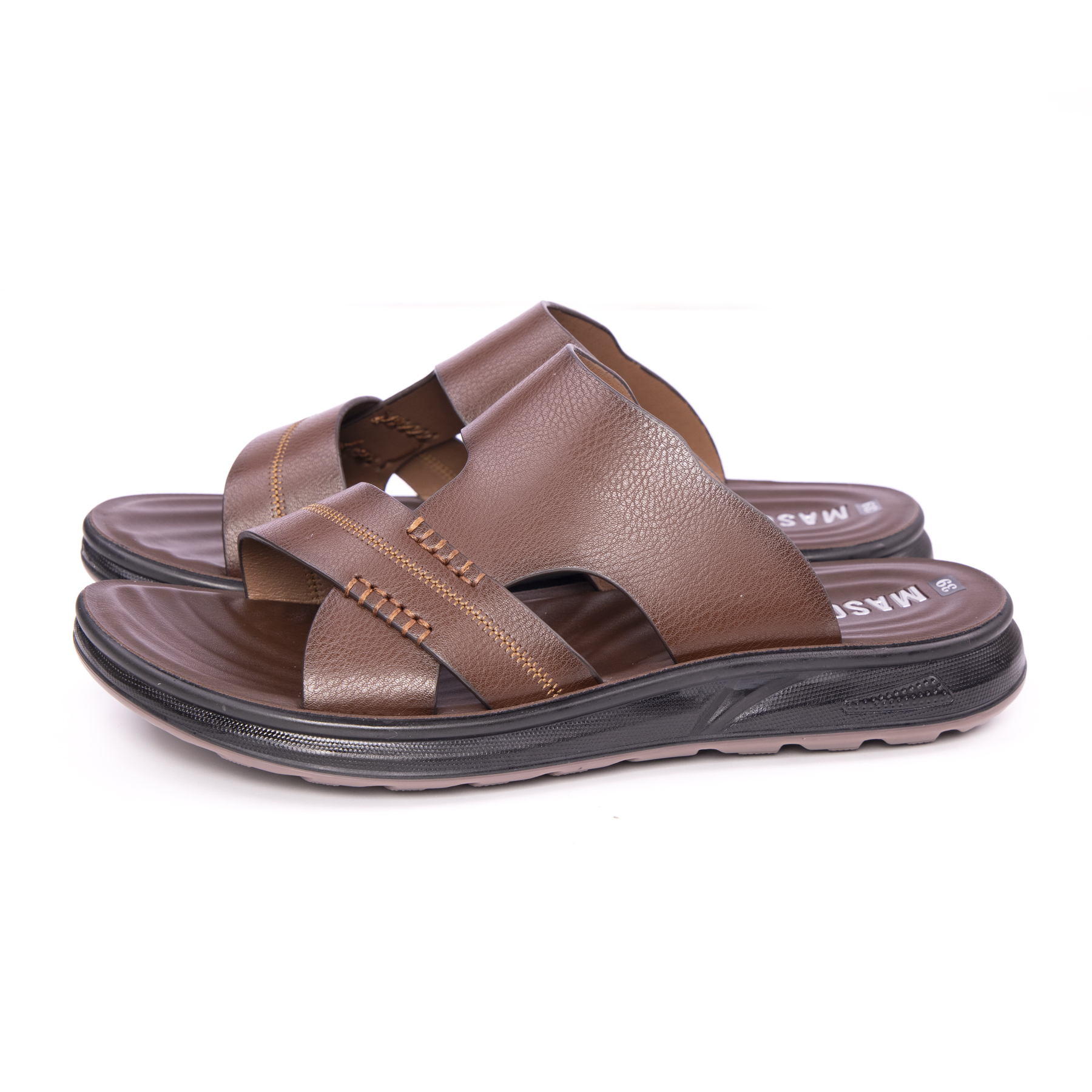 Dép Da Nam Trung Tuổi Masculine MDL600