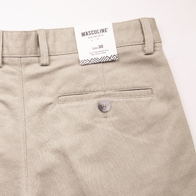 Quần Kaki Nam Không Ly Masculine Regular KKL600