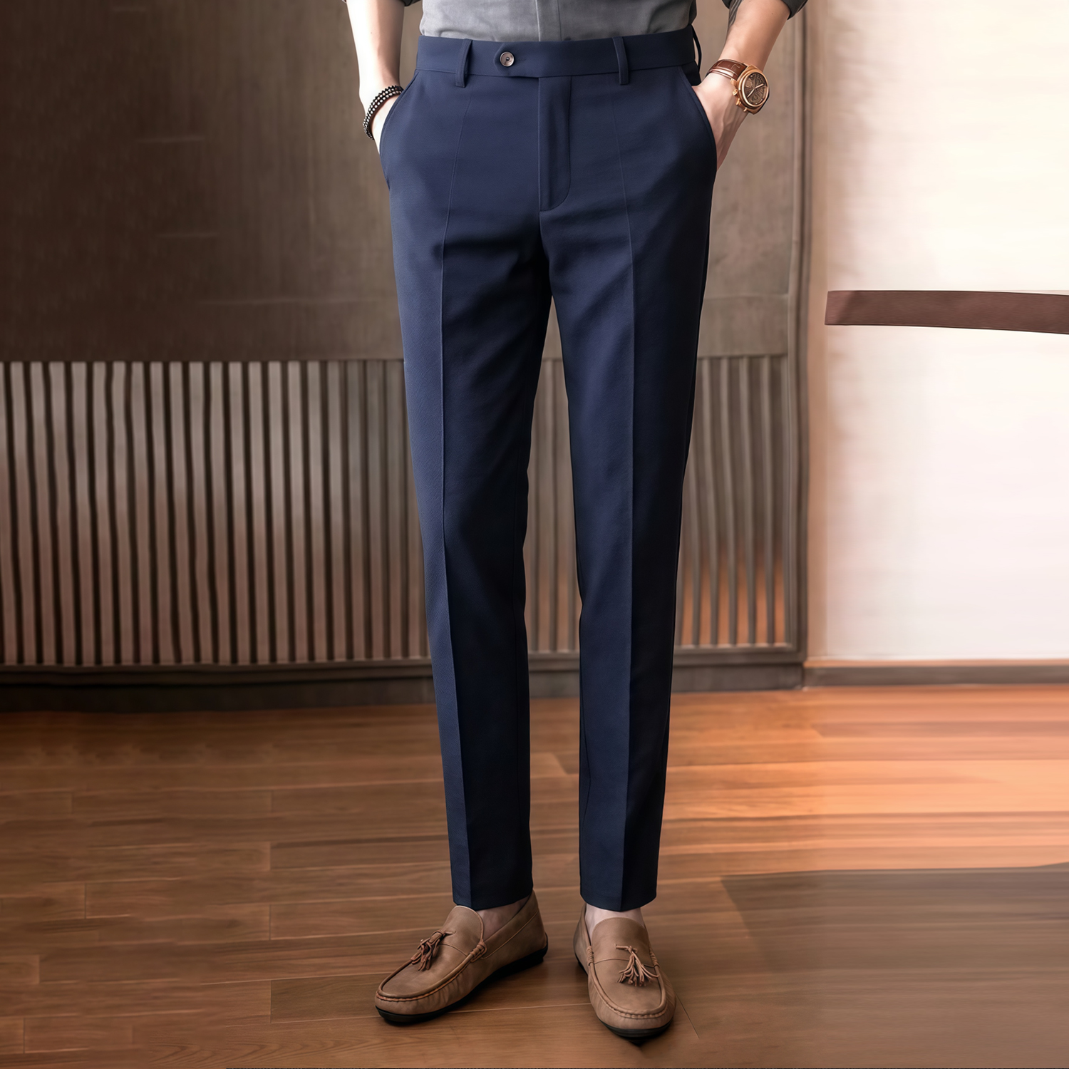 Quần Âu Nam Masculine Modernfit MQD600