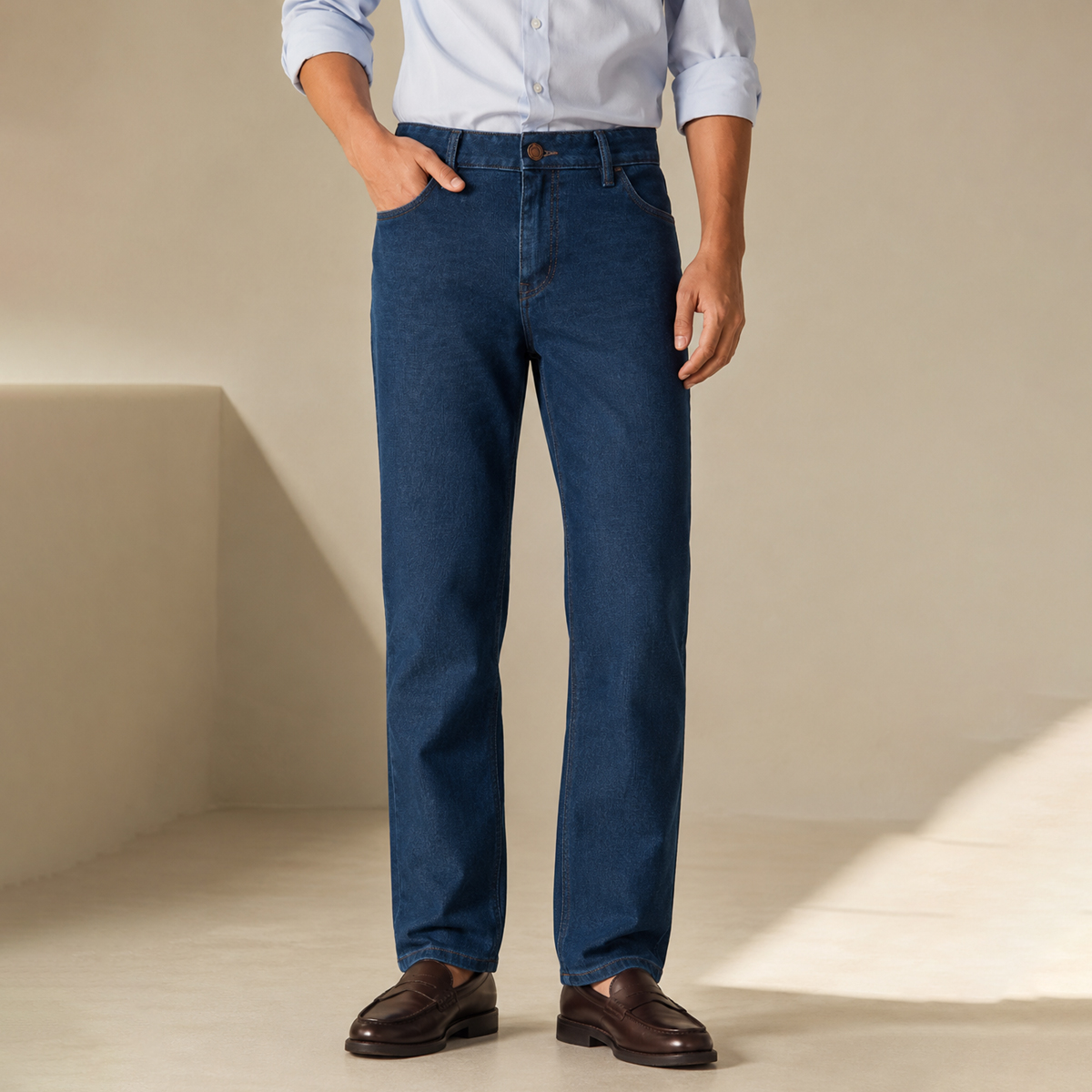 Quần Jeans Nam Masculine Regular MJRC61