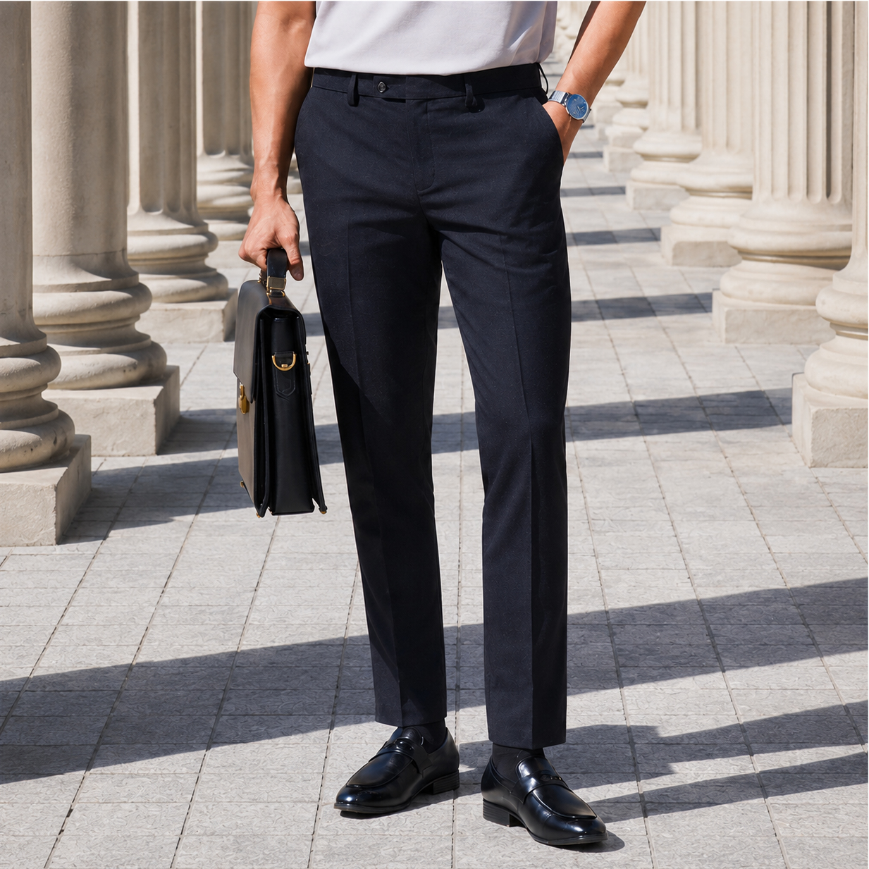 Quần Âu Nam Masculine Modernfit MQD601