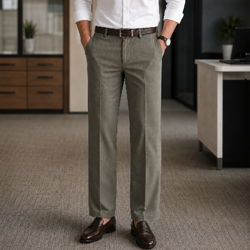 Quần Kaki Nam Không Ly Masculine Regular KKL600