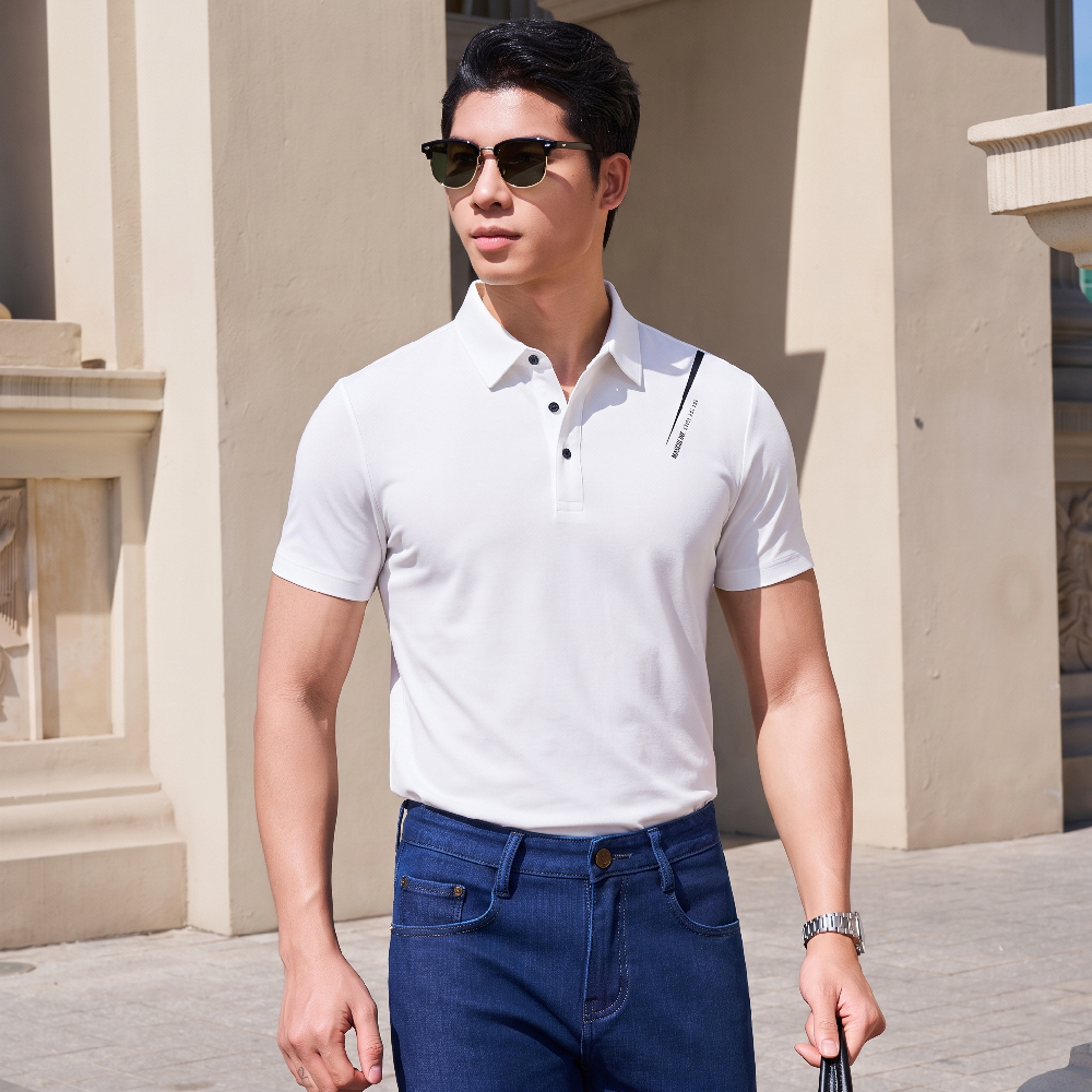 Áo Polo Nam Tơ Tằm Masculine Regularfit APD600