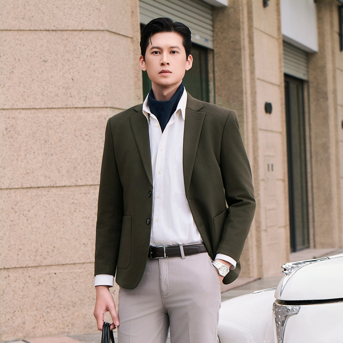Áo Blazer Dạ Nam Masculine ADM600