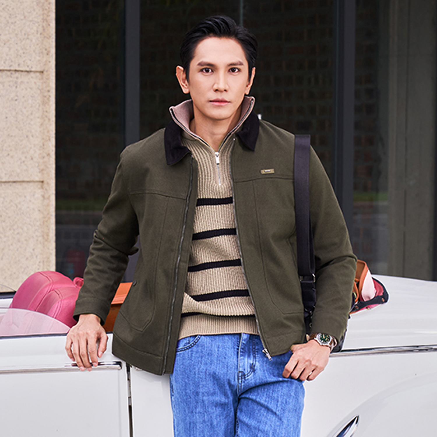 Áo Khoác Dạ Nam Masculine Regularfit AKD601