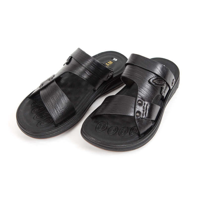 Dép Da Nam Trung Tuổi Masculine DH24.2