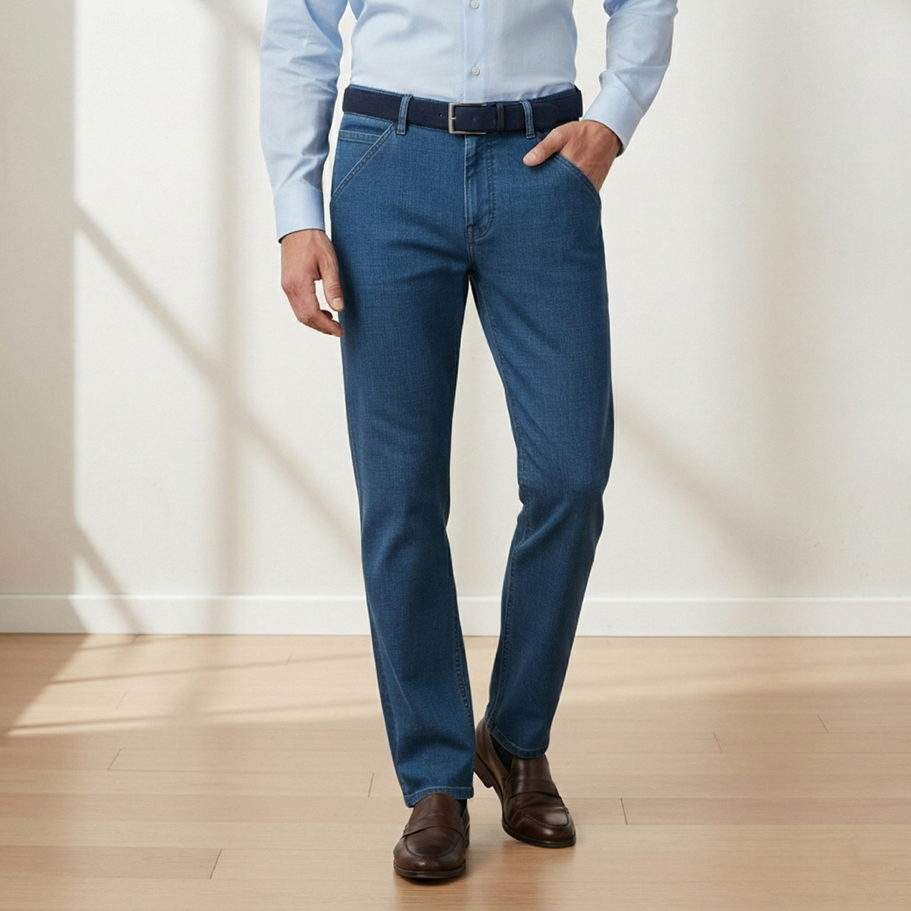 Quần Jeans Nam Masculine Regular MJRC52