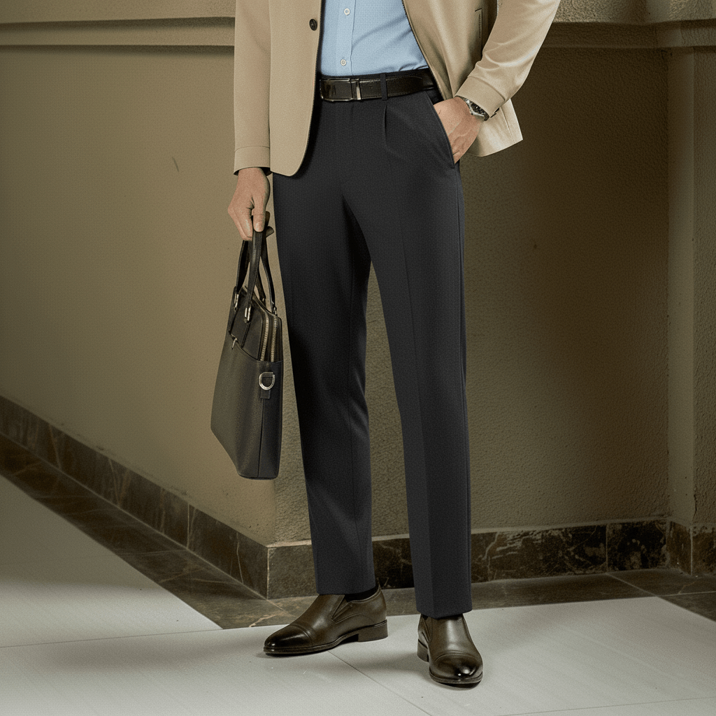 Quần Âu Nam Trung Tuổi Có Ly Masculine Regular MCL24.1